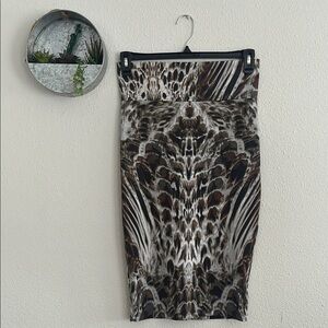 Animal Print Women's Skirt